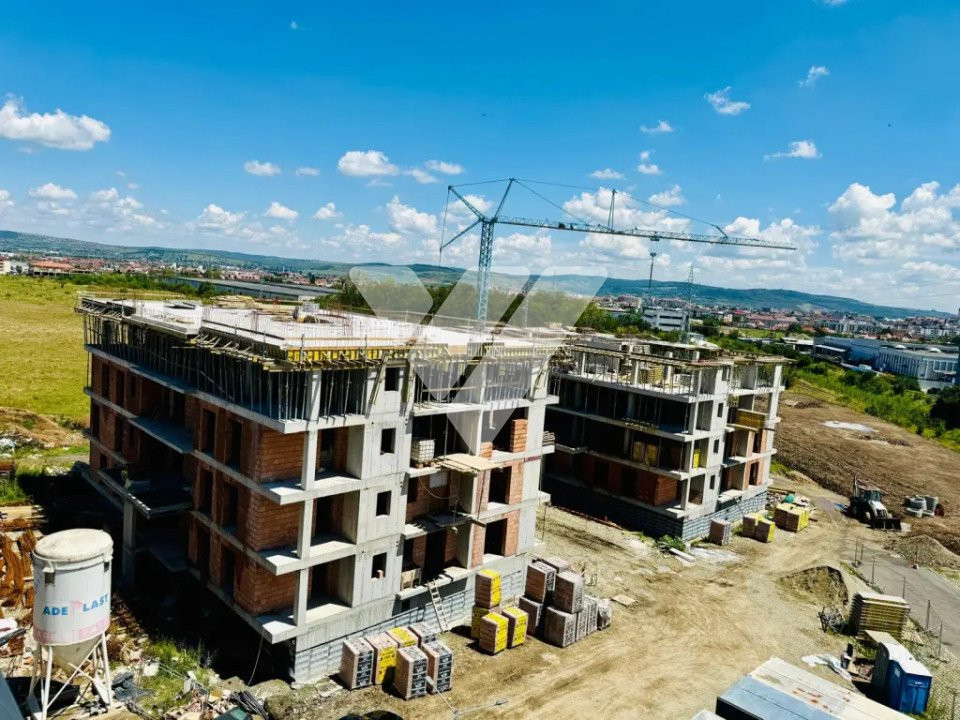 Apartament 2 camere 57 mp utili cu  balcon 24mp  - zona Turnisor Sibiu
