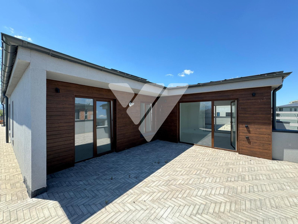 Apartament 3 camere 75 mp utili terasa 32mp şi boxă - zona Turnisor Sibiu