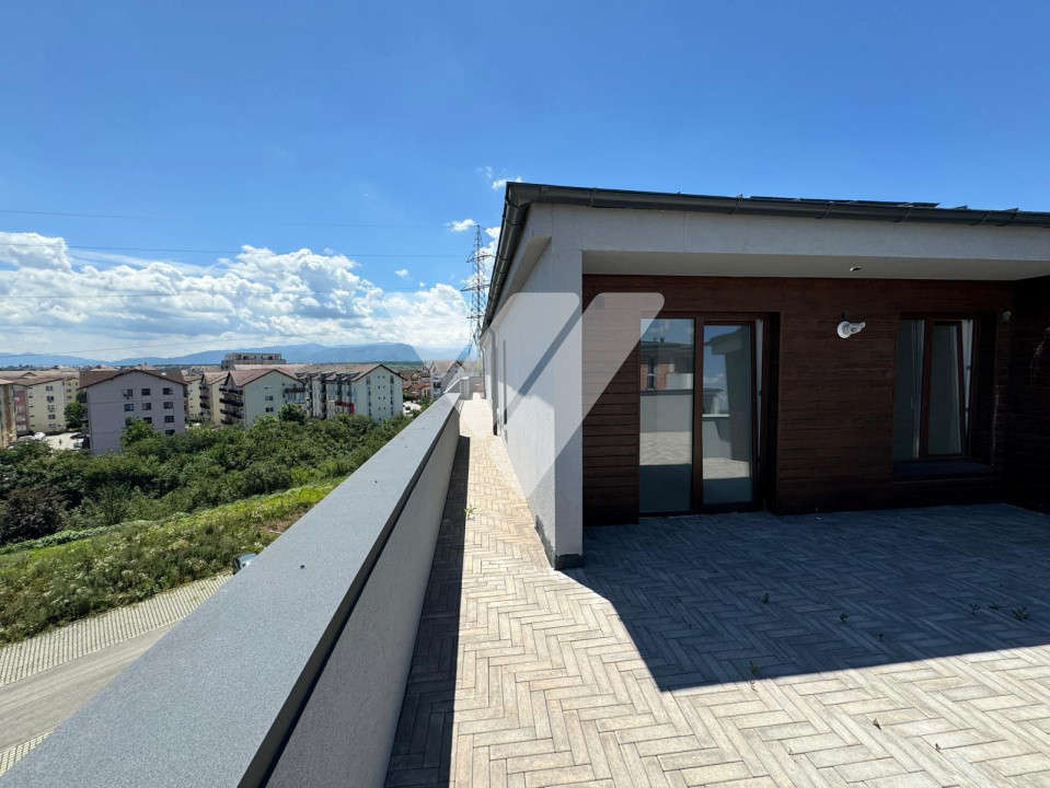 Apartament 3 camere 75 mp utili terasa 32mp şi boxă - zona Turnisor Sibiu