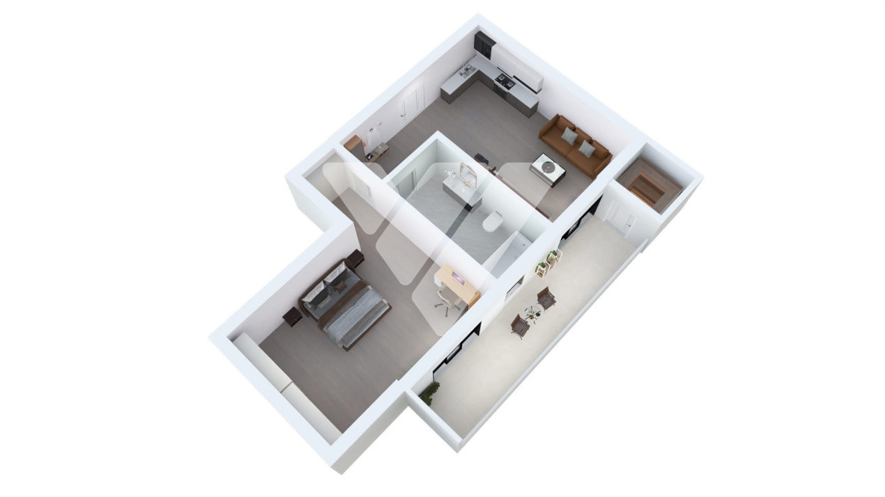 Apartament 2 camere cu balcon si parcare - Lacul lui Binder Sibiu