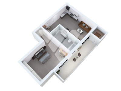 Apartament 2 camere, etaj 1 - Loc de parcare