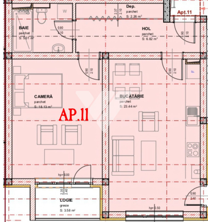 Apartament nou 2 camere LA CHEIE etaj 2 cu balcon - Pictor Brana Selimbar 
