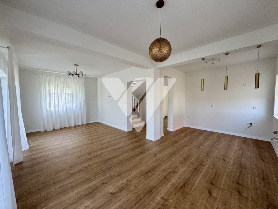 Casa noua individuala 4 camere si teren 470 mp Talmaciu Sibiu
