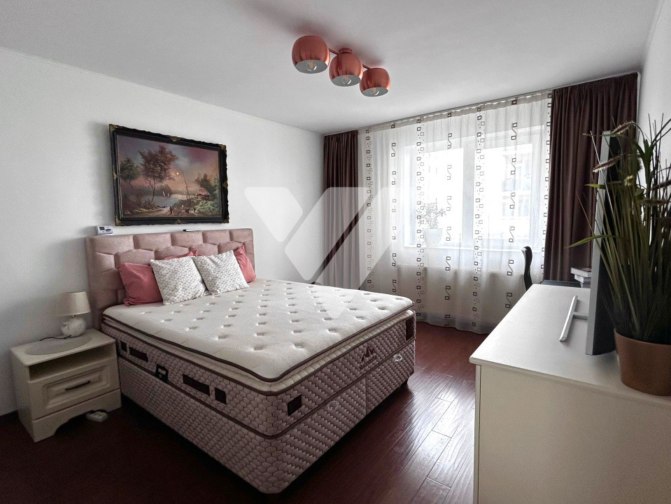 Apartament cu 3 camere decomandat mobilat 74 mp in Turnisor Sibiu
