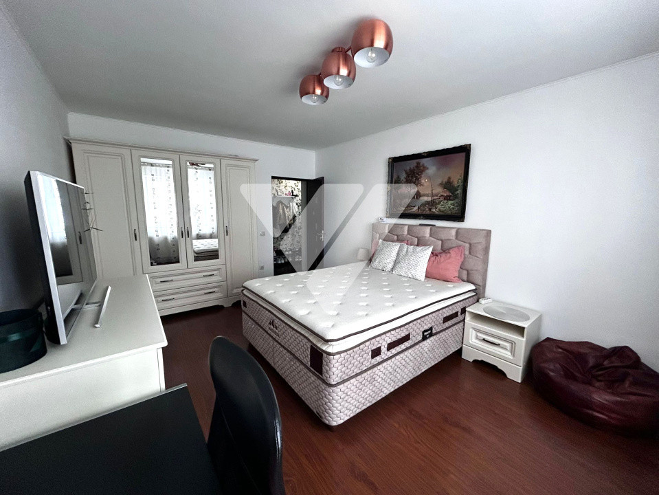 Apartament cu 3 camere decomandat mobilat 74 mp in Turnisor Sibiu