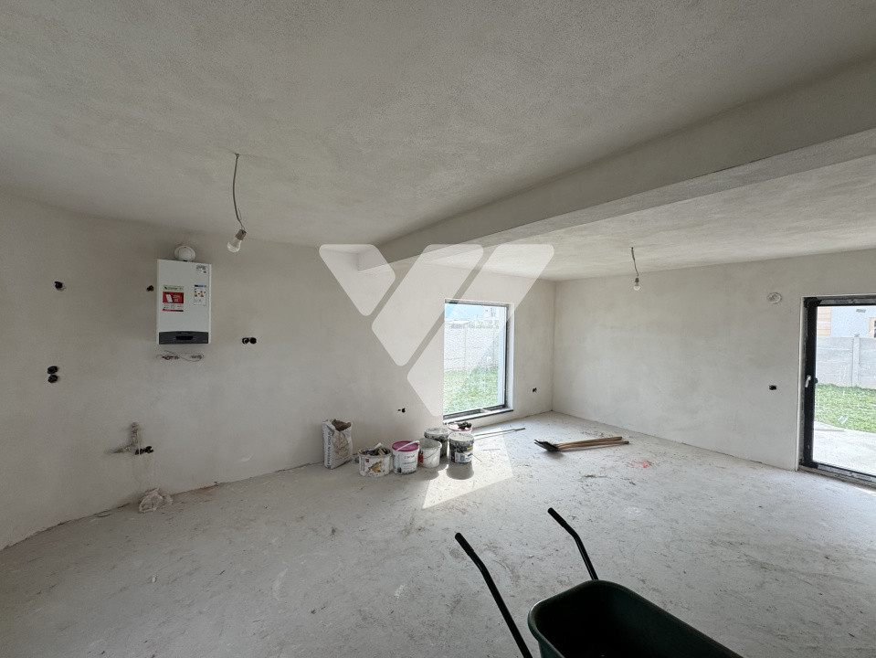 Casa individuala noua 5 camere si teren 640 mp in Cristian Sibiu