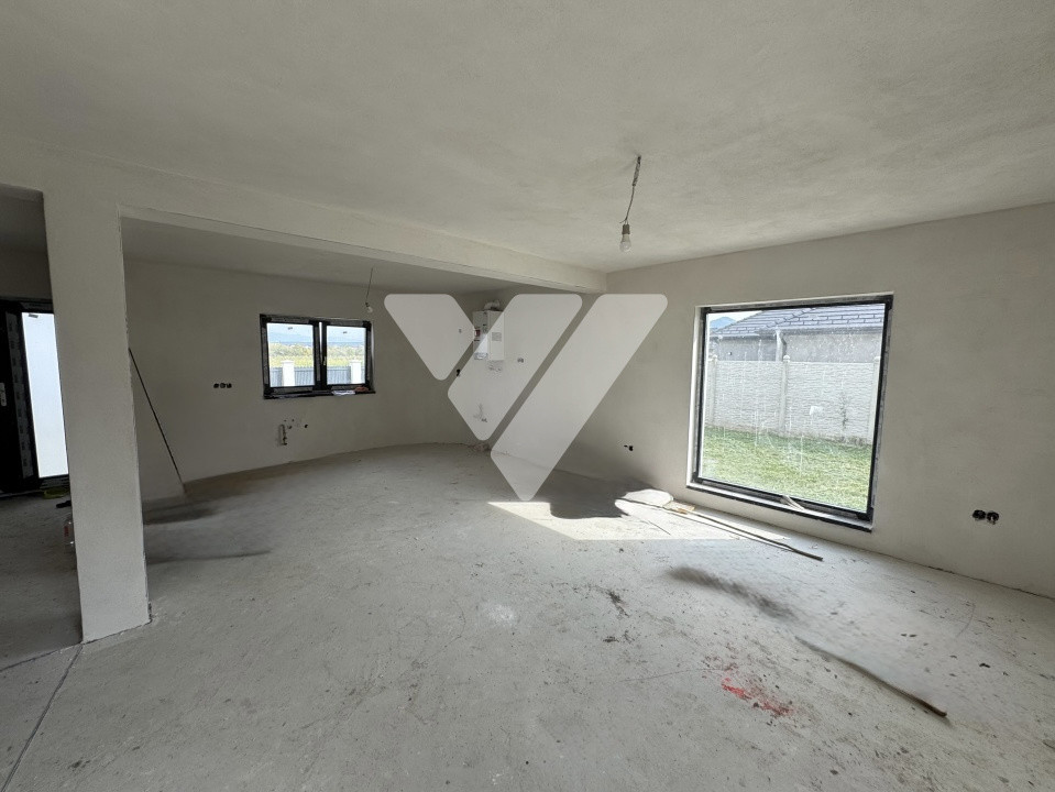 Casa individuala noua 5 camere, teren 550 mp in Cristian Sibiu