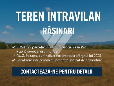 Teren intravilan – 9 loturi - Rasinari, Sibiu