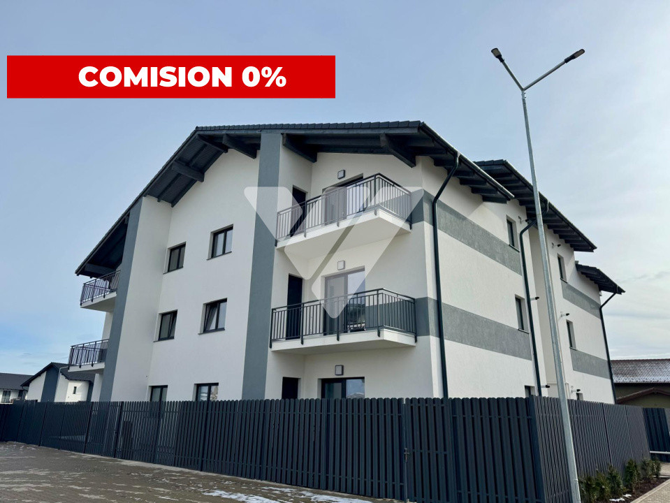 Apartament NOU 3 camere 2 bai decomandat etaj 1 -zona Selimbar SIBIU