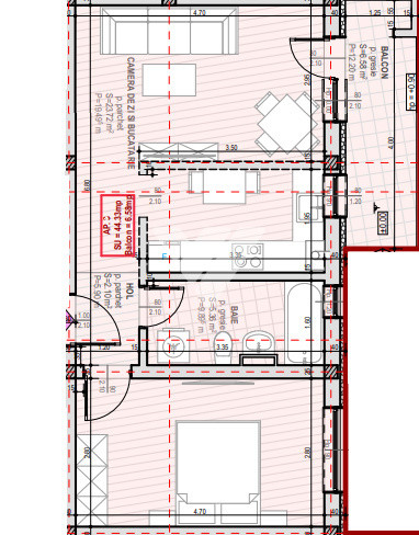 Apartament NOU 2 camere cu balcon de 6.60 mp -zona Selimbar SIBIU