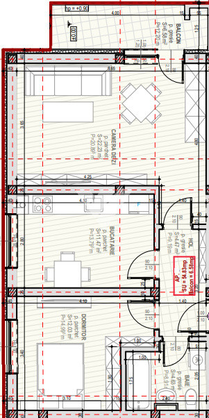 Apartament NOU 2 camere etaj 2 cu balcon si pod  -zona Selimbar SIBIU