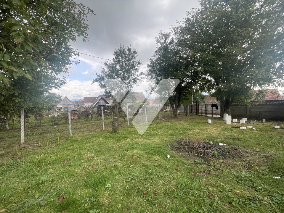 Teren intravilan 850 mp cu construcție intabulată – Mohu, Sibiu