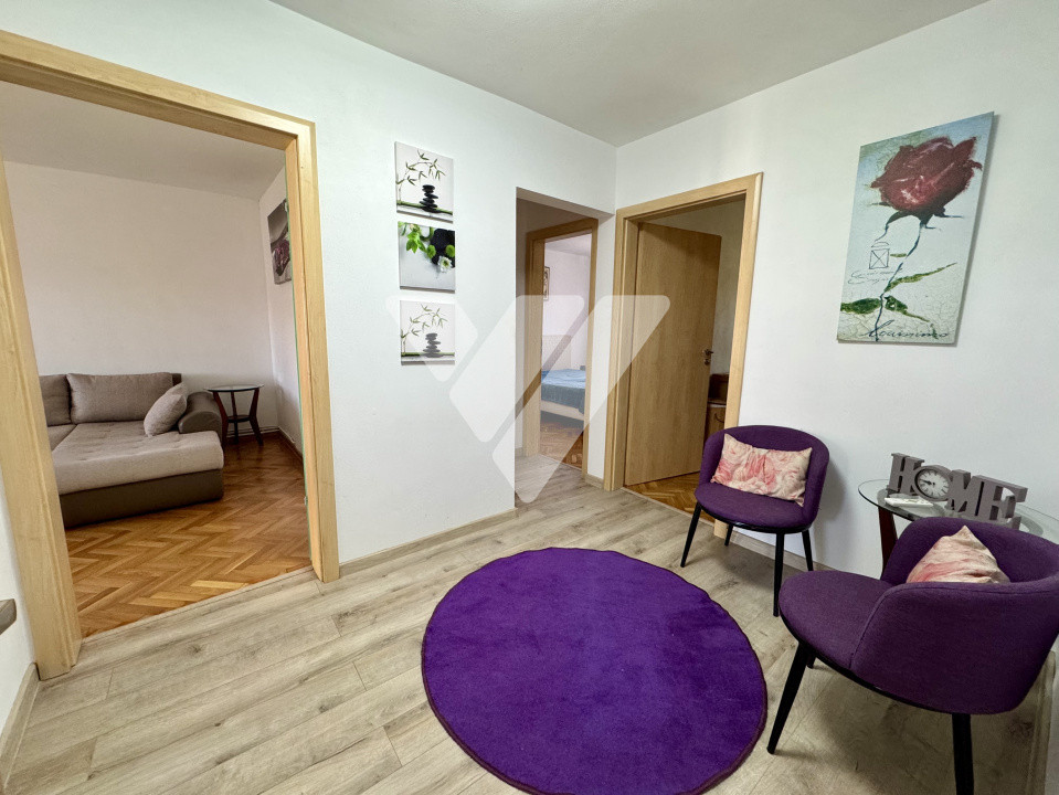 Apartament 3 camere decomandat de inchiriat etaj 3 in Strand Sibiu