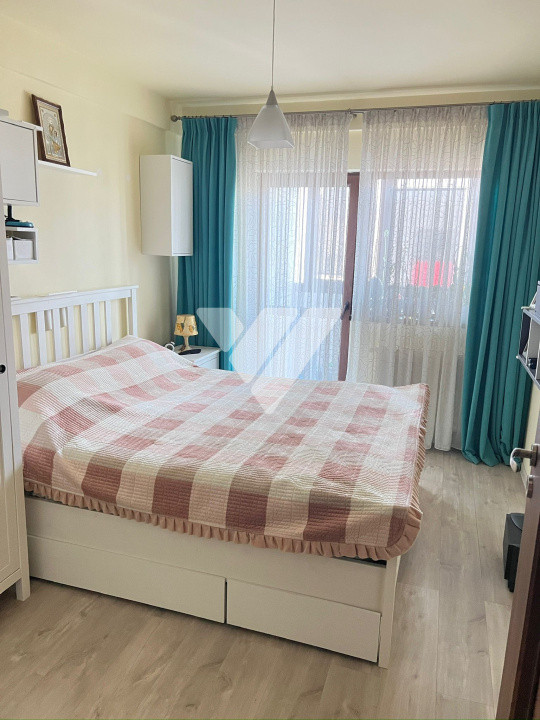 Apartament 3 camere 55 mp + balcon mobilat utilat  Doamna Stanca Sibiu
