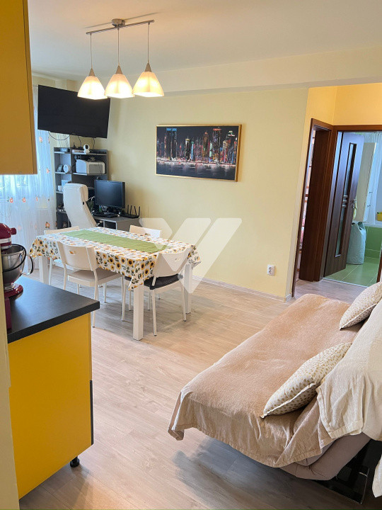 Apartament 3 camere 55 mp + balcon mobilat utilat  Doamna Stanca Sibiu