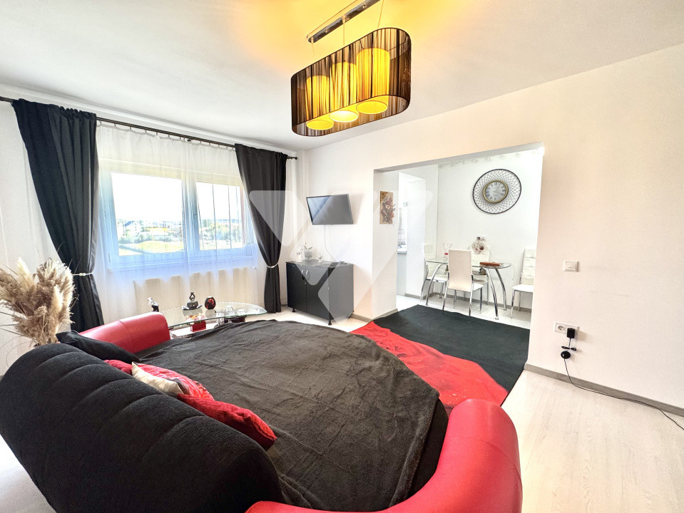 Apartament 1 camera si balcon 32 mp mobilata si pivnita Lazaret Sibiu