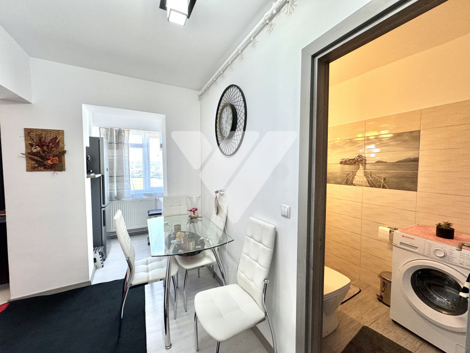 Apartament 1 camera si balcon 32 mp mobilata si pivnita Lazaret Sibiu