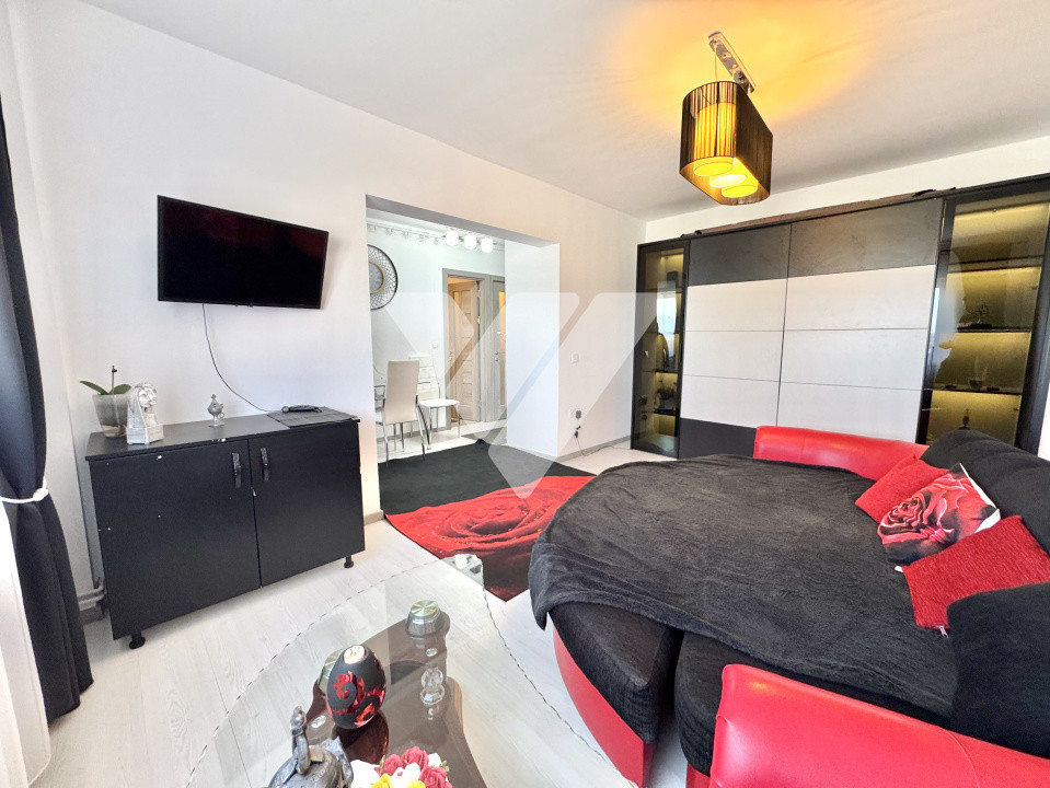 Apartament 1 camera si balcon 32 mp mobilata si pivnita Lazaret Sibiu