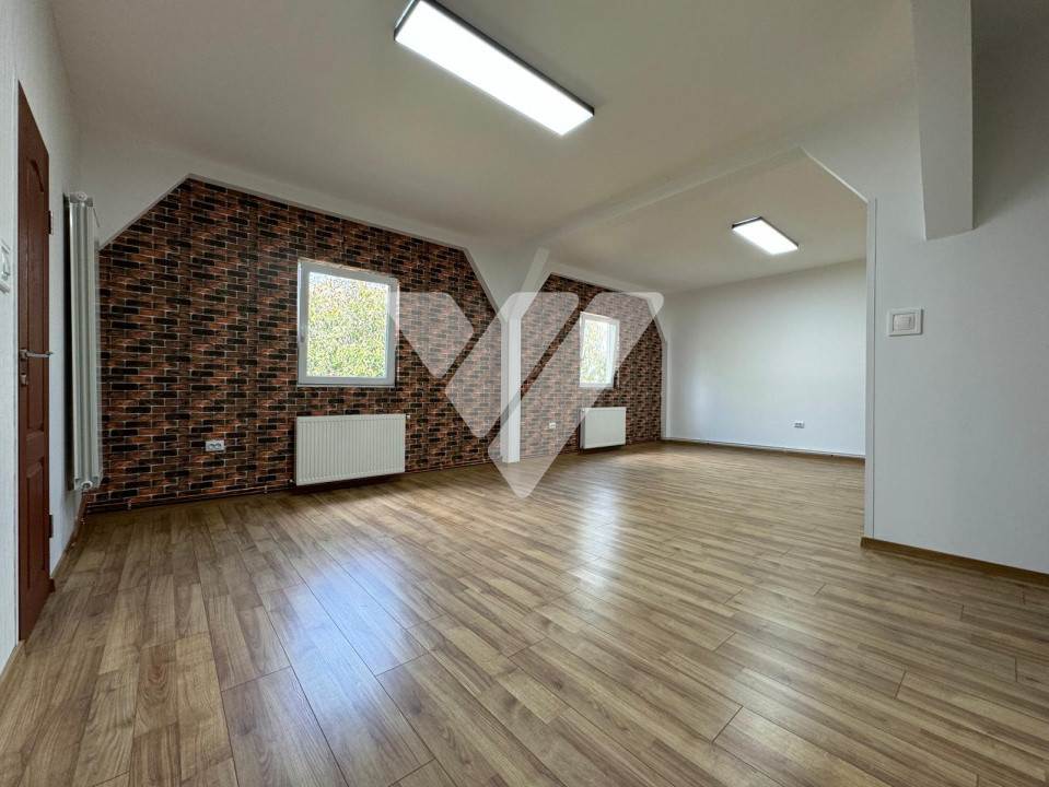 Spațiu comercial 63 mp 2 camere +baie terasă și parcare Selimbar Sibiu