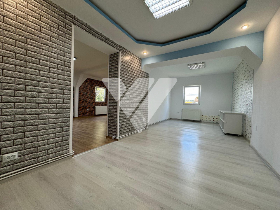 Spațiu comercial 63 mp 2 camere +baie terasă și parcare Selimbar Sibiu