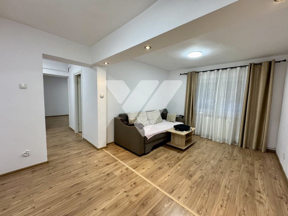 Apartament 3 camere 2 bai mobilat 66 mp si pivnita - Terezian Sibiu