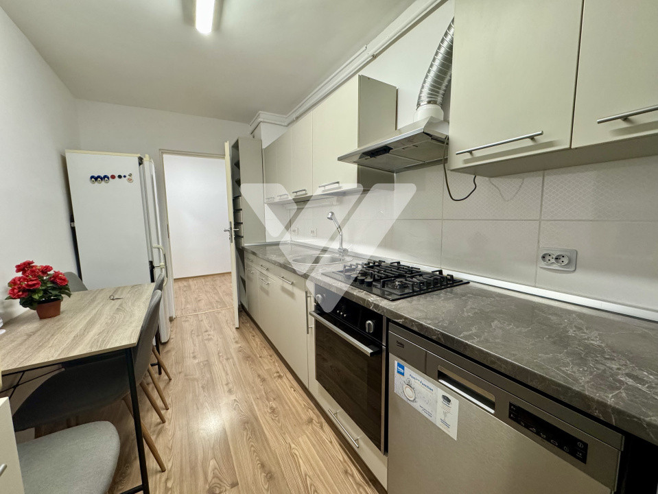 Apartament 3 camere 2 bai mobilat 66 mp si pivnita - Terezian Sibiu