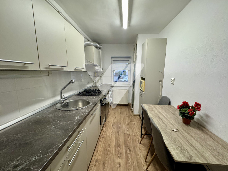 Apartament 3 camere 2 bai mobilat 66 mp si pivnita - Terezian Sibiu