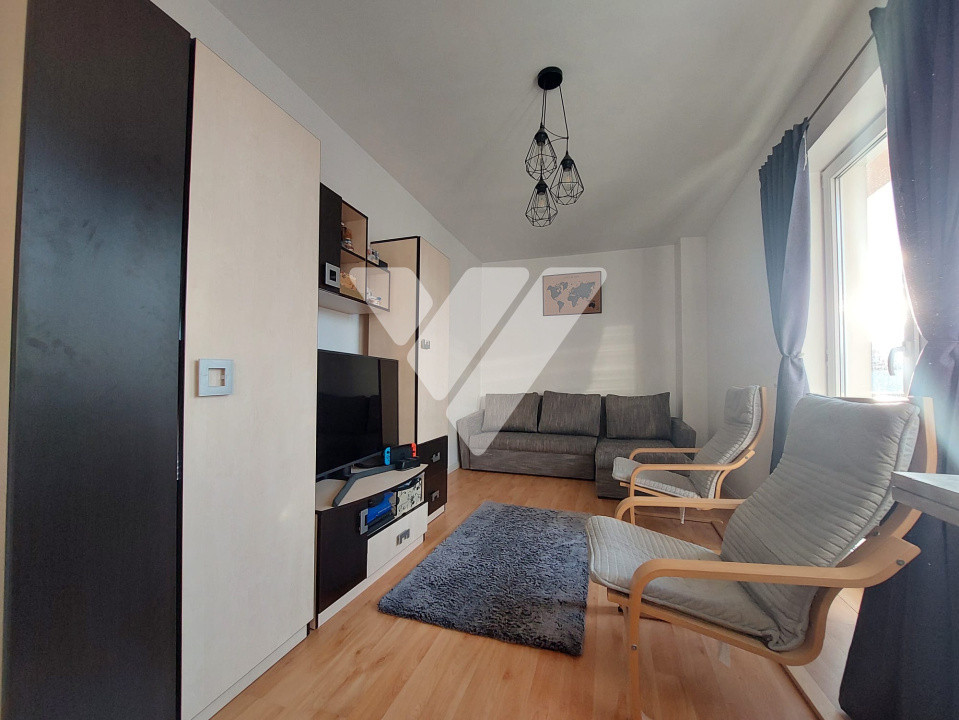 Apartament 2 camere decomandat mobilat parcare zona Terezian Sibiu