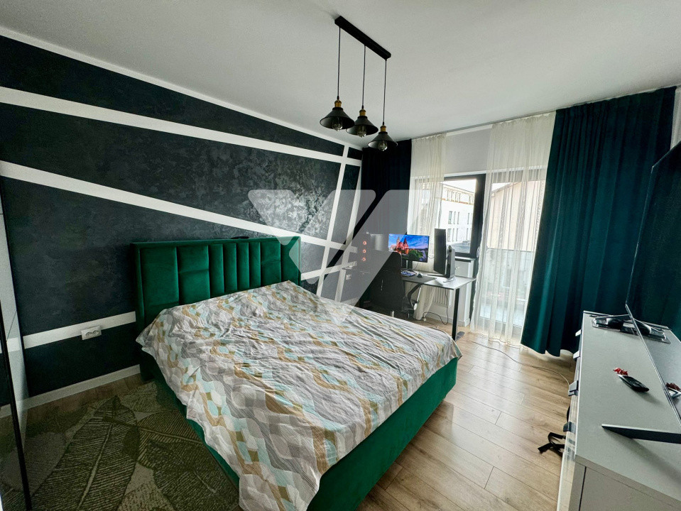 Apartament 2 camere decomandat mobilat etaj 2 zona Mall Selimbar