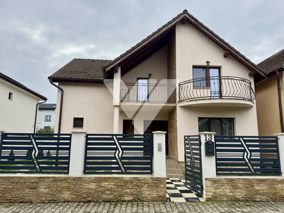 Casa individuala 5 camere si teren 500 mp de inchiriat Selimbar Sibiu