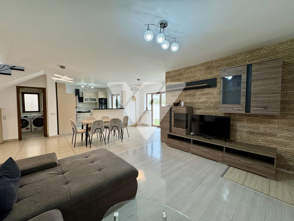 Casa individuala 5 camere si teren 500 mp de inchiriat Selimbar Sibiu
