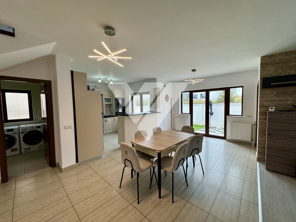 Casa individuala 5 camere si teren 500 mp de inchiriat Selimbar Sibiu