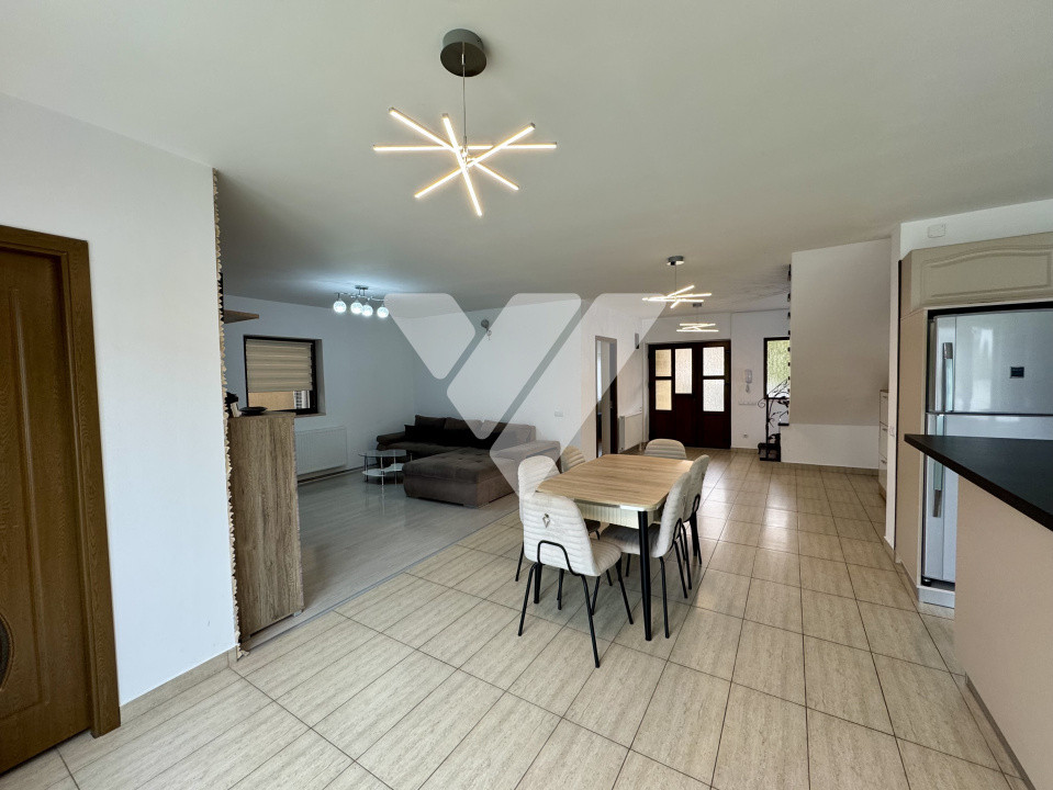Casa individuala 5 camere si teren 500 mp de inchiriat Selimbar Sibiu