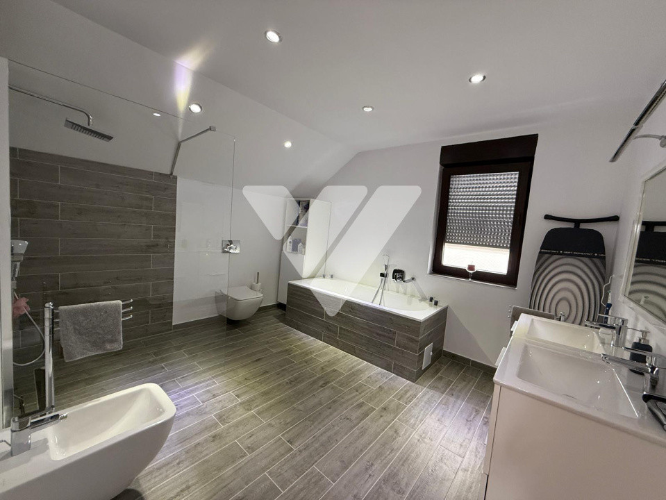 Casa individuala mobilata 4 camere 120 mp de vanzare - Talmaciu Sibiu