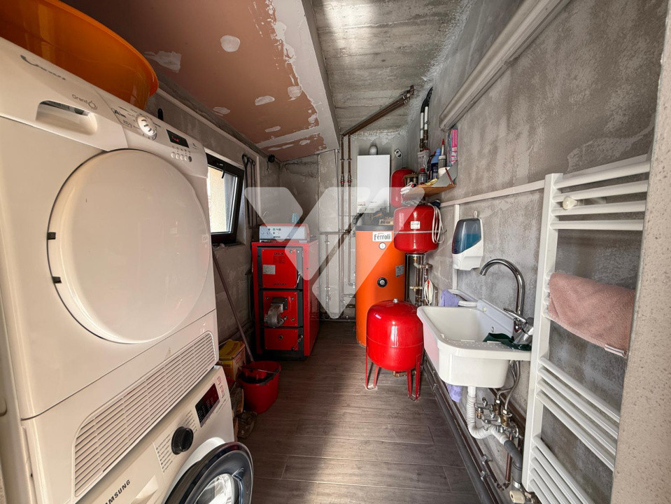 Casa individuala mobilata 4 camere 120 mp de vanzare - Talmaciu Sibiu
