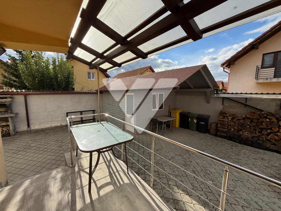 Casa individuala mobilata 4 camere 120 mp de vanzare - Talmaciu Sibiu