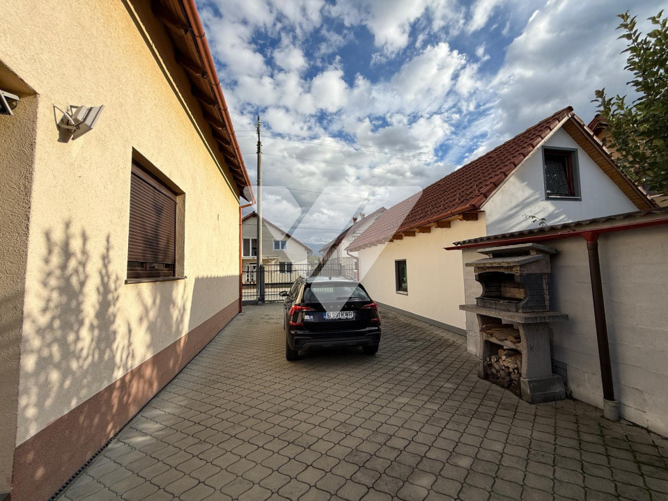 Casa individuala mobilata 4 camere 120 mp de vanzare - Talmaciu Sibiu