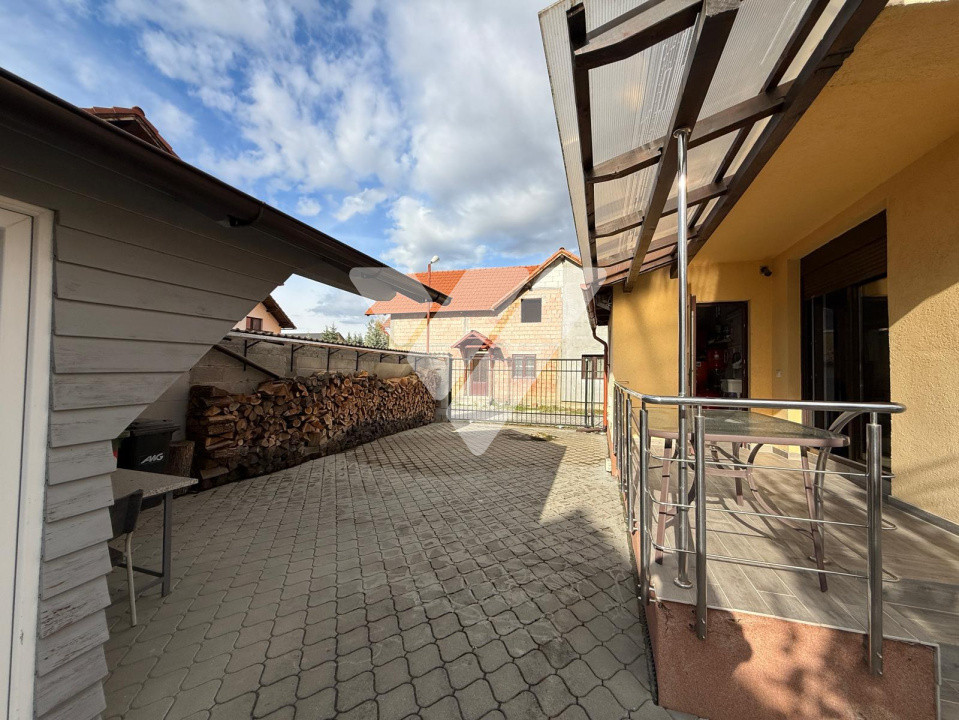 Casa individuala mobilata 4 camere 120 mp de vanzare - Talmaciu Sibiu