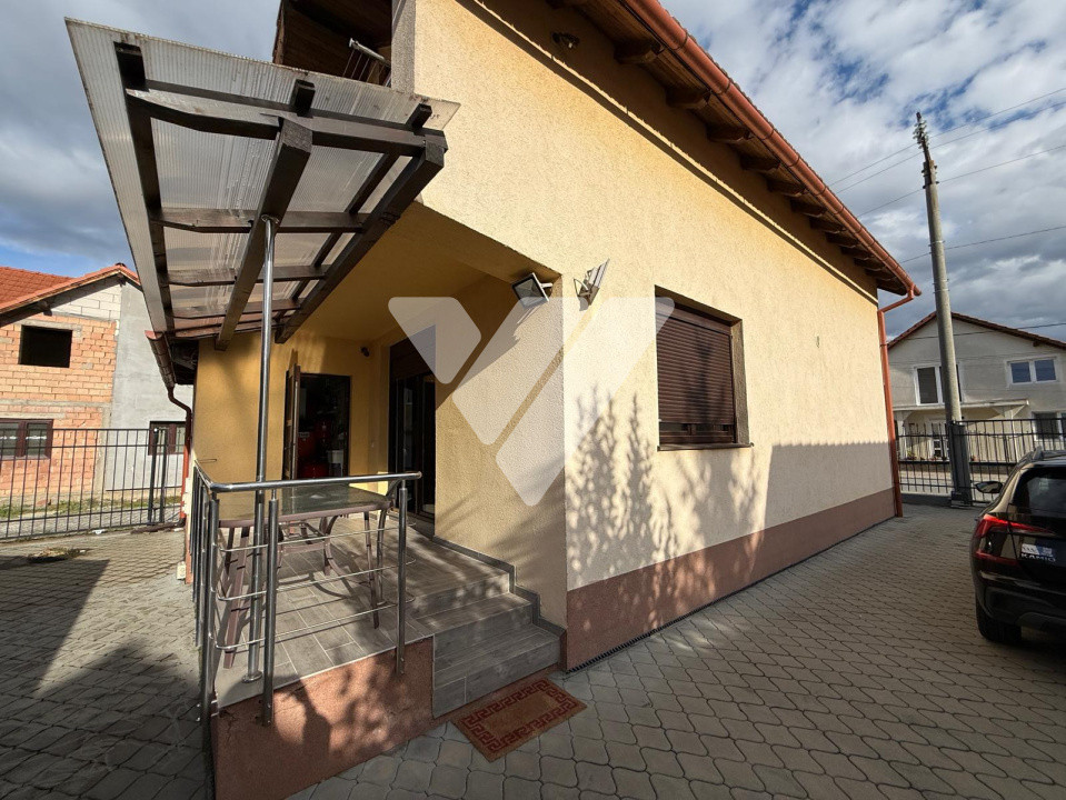 Casa individuala mobilata 4 camere 120 mp de vanzare - Talmaciu Sibiu