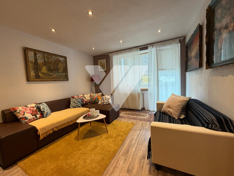Apartament 2 camere mobilat cochet. Etaj intermediar - Zona Terezian