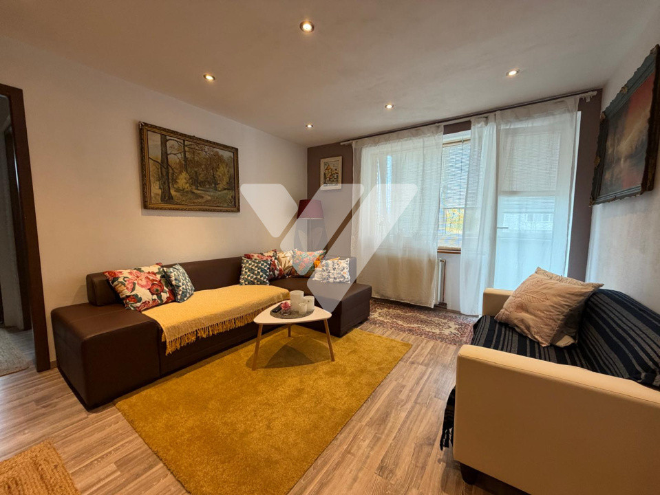 Apartament 2 camere mobilat cochet. Etaj intermediar - Zona Terezian