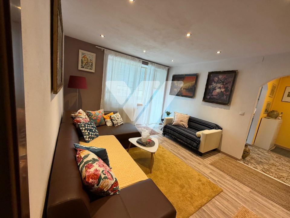 Apartament 2 camere mobilat cochet. Etaj intermediar - Zona Terezian
