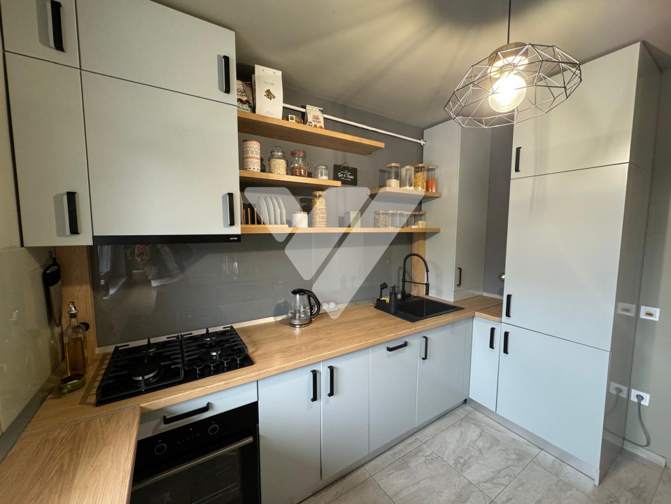 Apartament 2 camere decomandat mobilat utilat 48 mp -  Cisnădie Sibiu