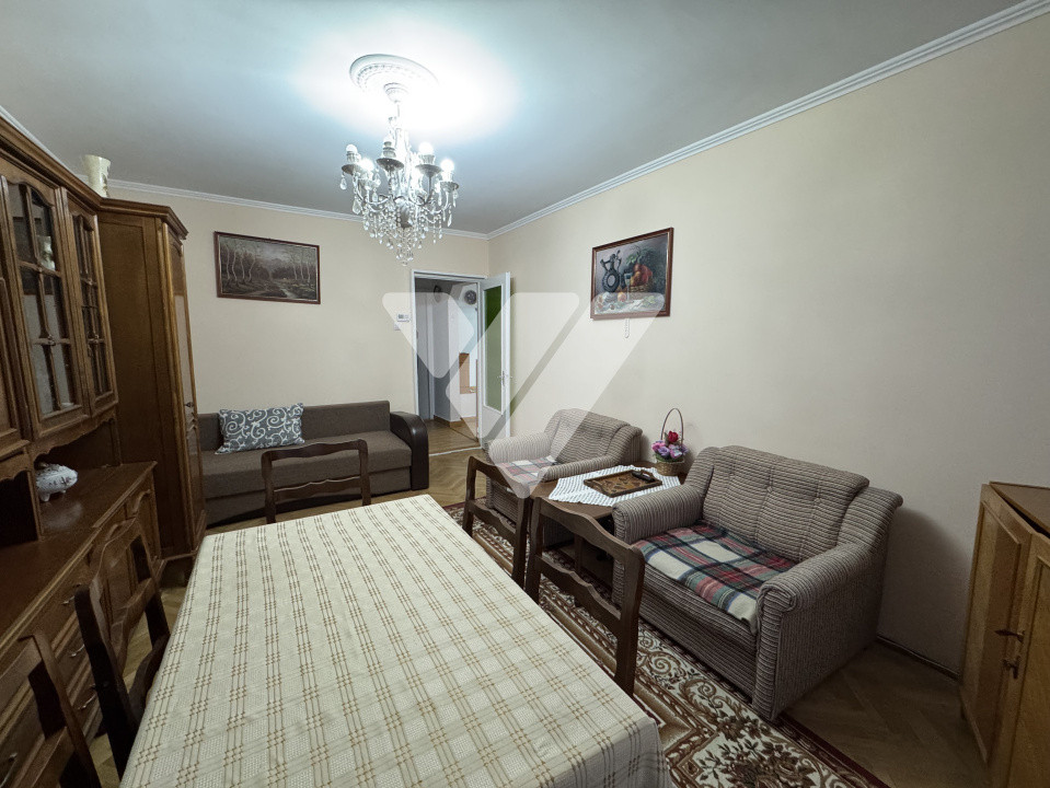 Apartament 2 camere 52 mp mobilat decomandat zona Dioda Sibiu