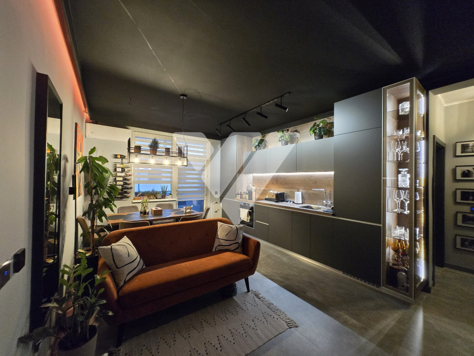 Apartament modern 3 camere complet mobilat și utilat 55 MP - Selimbar