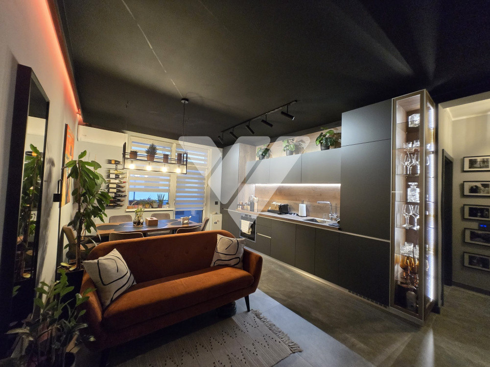 Apartament modern 3 camere complet mobilat și utilat 55 MP - Selimbar