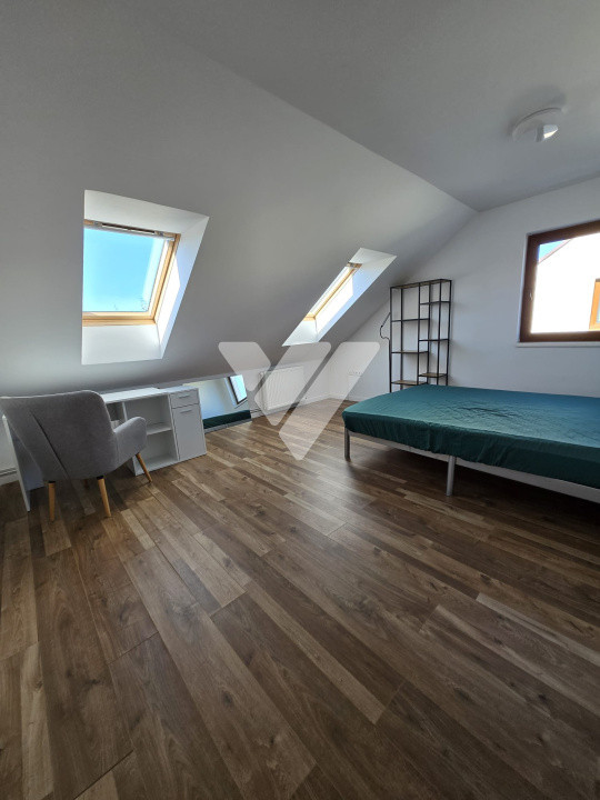 Duplex 150 mp, 4 camere, 3 dormitoare, 3 băi, curte proprie, Șelimbăr