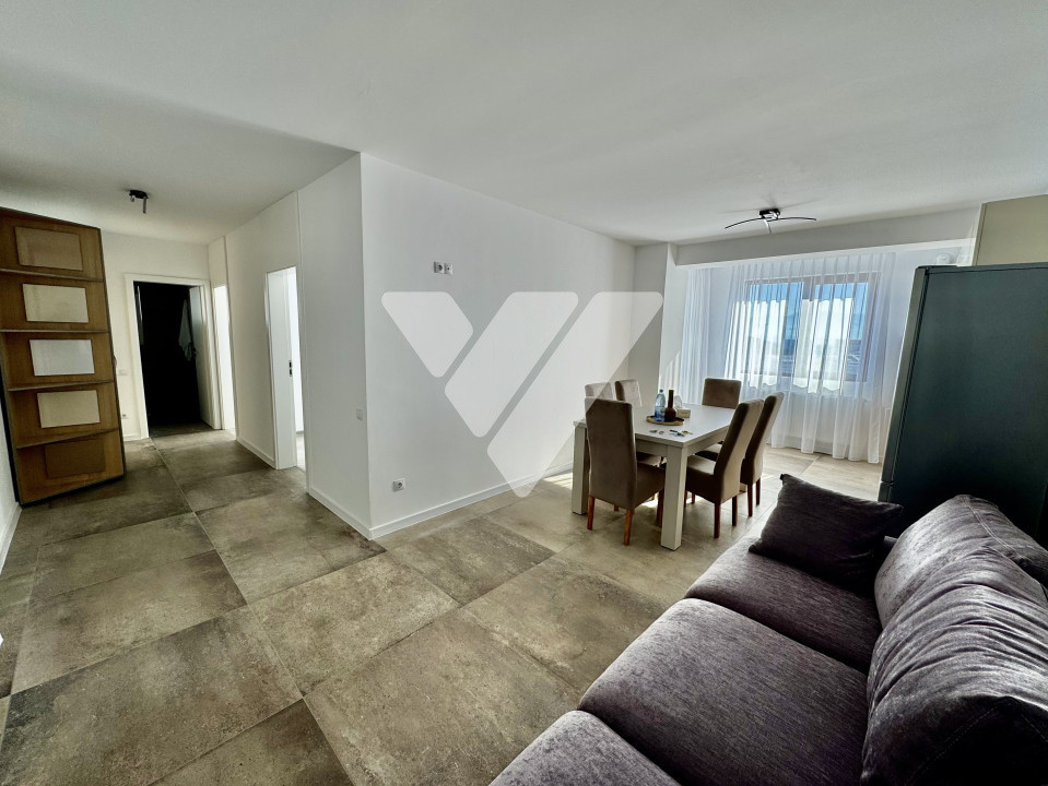 Apartament 3 camere mobilat 64 mp utili etaj 2 Kaufland Doamna Stanca