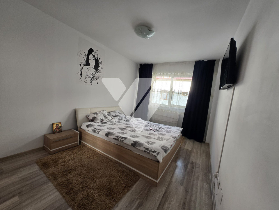Apartament 3 camere mobilat 53 mp etaj 3 lift zona Turnisor Sibiu