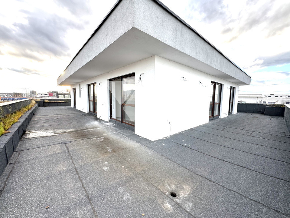 Penthouse 4 camere 117 mp si terasa 140 mp zona Kaufland Doamna Stanca